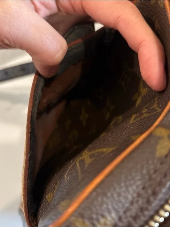 Louis Vuitton Brown Monogram Danube Crossbody Bag - Picture 14 of 15